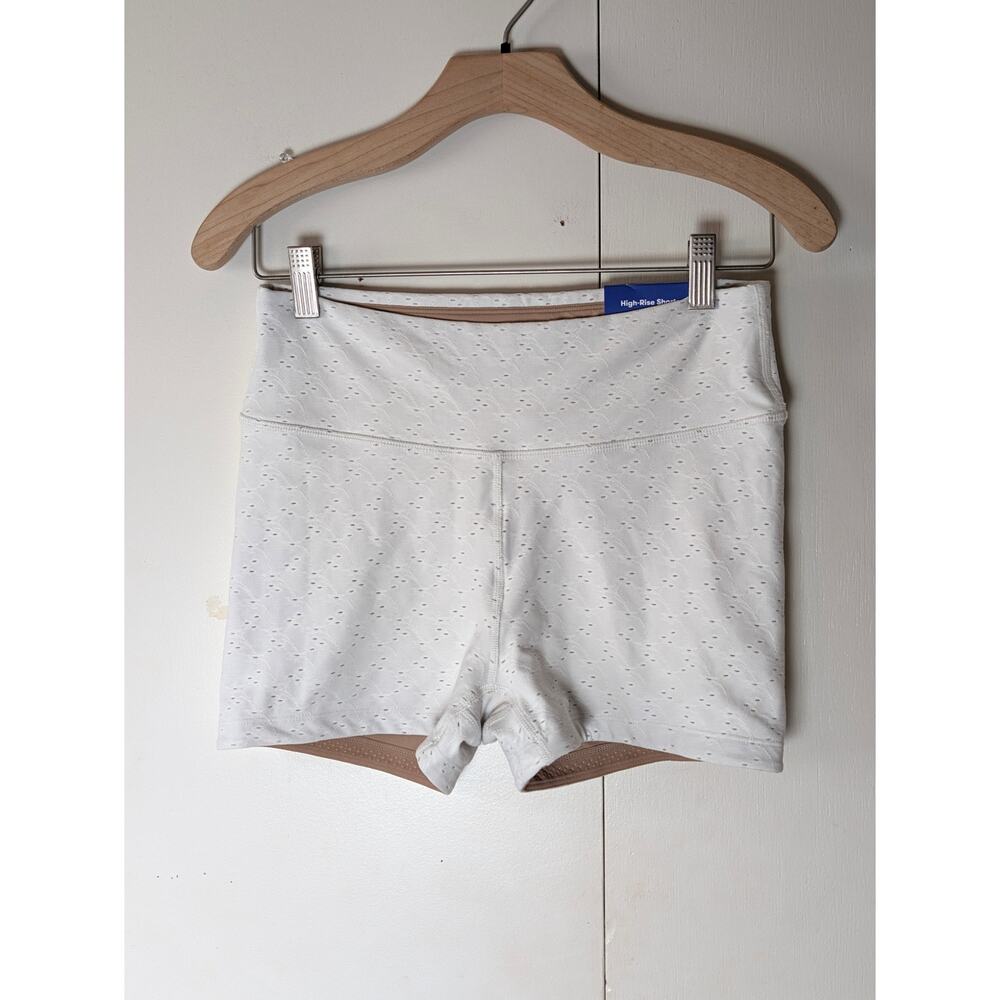 JoyLab White High Rise Shorts Medium - Picture 8 of 9